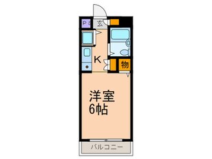 リンクスビルの物件間取画像